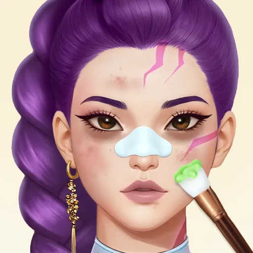 Game icon for Skincare Time: Makeover ASMR by FALCON GAME
